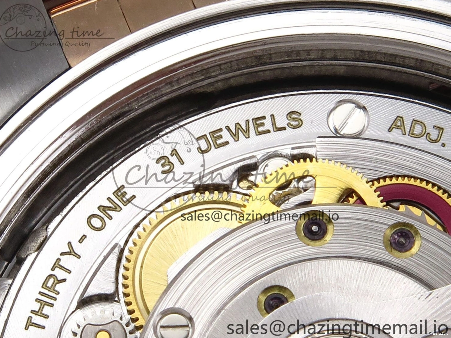 0214 DateJust 41 126331 ARF 1:1 Best Edition 904L Steel Gray Dial Green Roman Marker on SS RG Jubilee Bracelet SH3235（Gain Weight） FastDry 1103